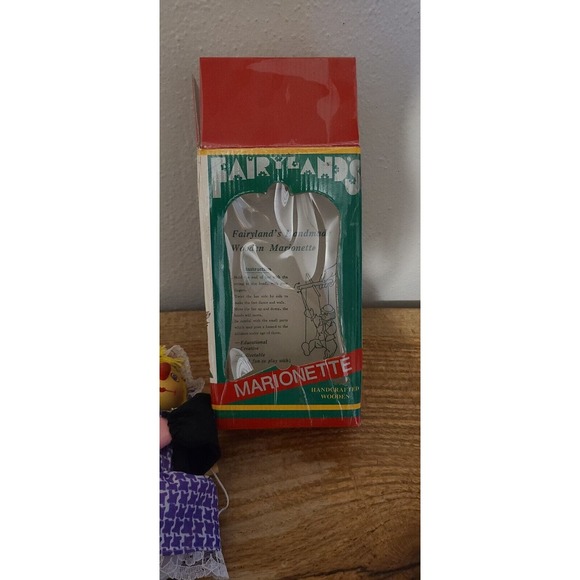 Vintage Marionette by Fairyland International With Box - Picture 2 of 7